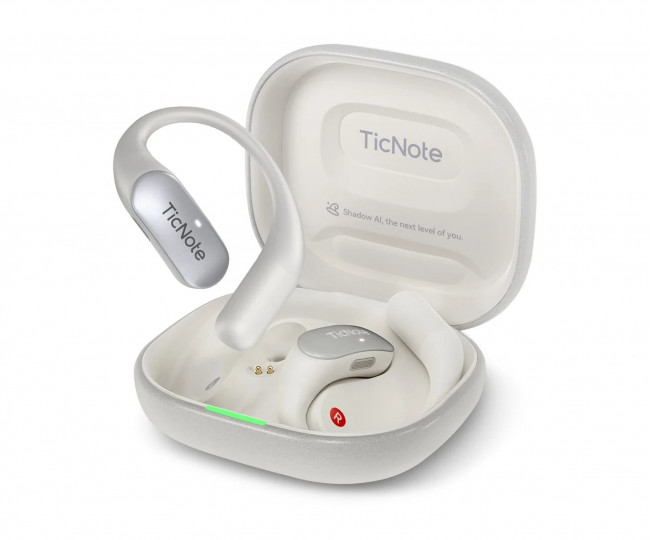 Розумні навушники-діктофон з ШІ TicNote Pods 4G AI Note-Taking Earbuds